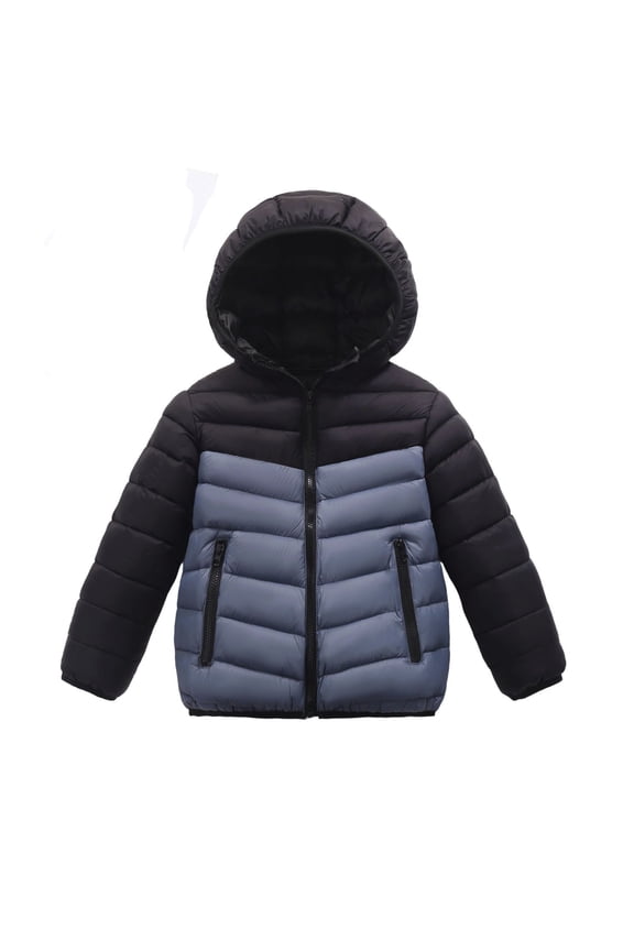 Kids Winter Coat Toddler Boys Girls Puffer Jacket Baby Warm Coats Packable Outerwear for School And Outdoor Activities (Grey, 10-11 Years)