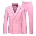 thumbnail image 1 of Letdown Men’s 2 Piece Formal Suit Set (Blazer Jacket & Pants), Slim Fit Two Button Dress Suit for Wedding, Business & Formal Events, 1 of 10