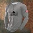 thumbnail image 1 of Letdown Mens Long Sleeve T Shirts Crew Neck Casual Basic Tee Shirt Lightweight Pullover Shirts 2025 2026 Spring Fall (Grey, XXXXL), 1 of 6
