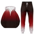 thumbnail image 1 of Letdown Track Suits For Men 2 Piece Casual Athletic Sweatsuit Full Zip Pullover Long Sleeve Running Sport Outfits Jogger Outfits (Red, S), 1 of 2