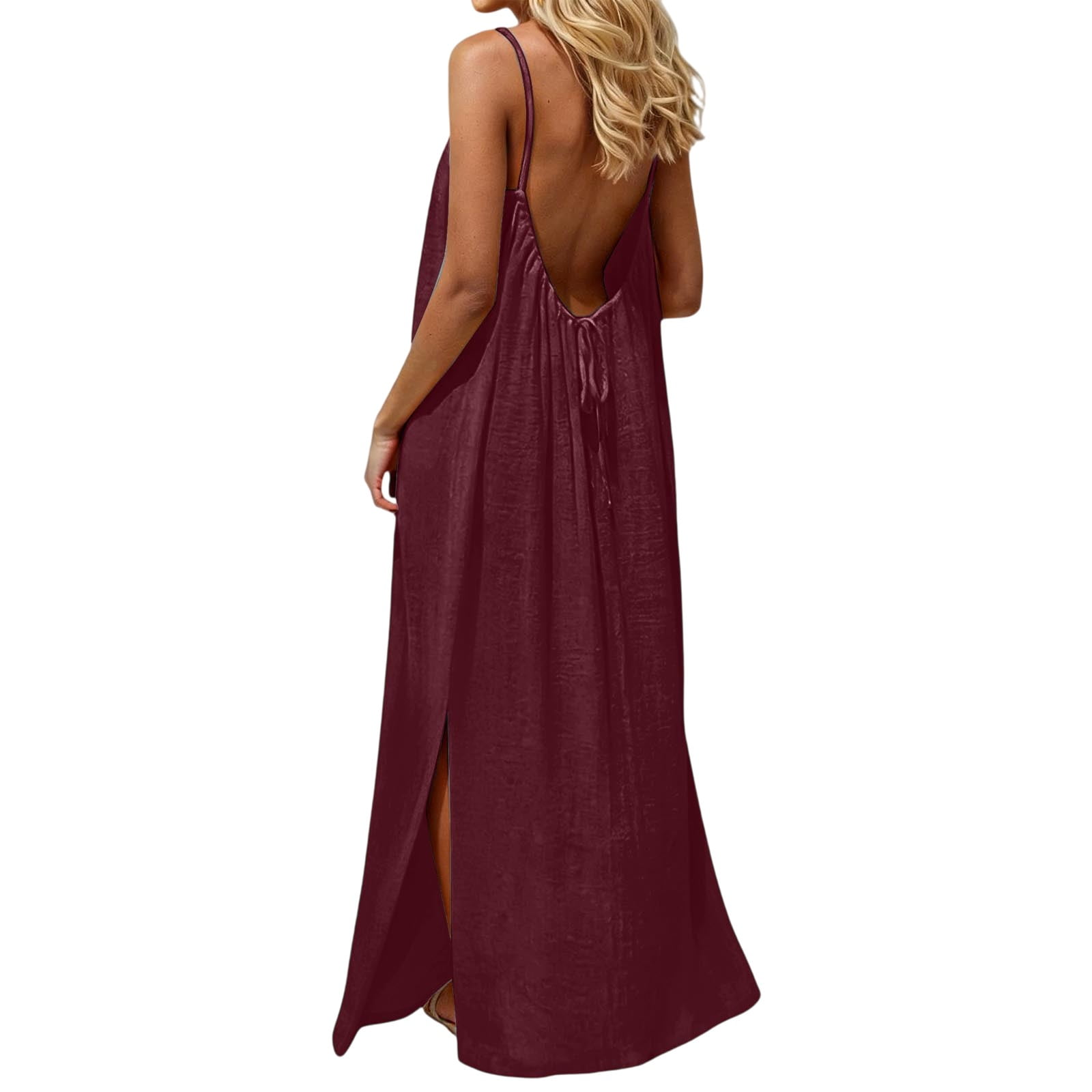retro long dress Selena main image 1