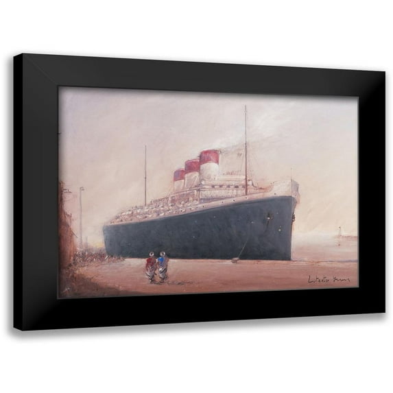 Letestu, Yann 24x18 Black Modern Framed Museum Art Print Titled - Embarquement II