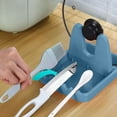 thumbnail image 1 of Letfool Vertical Spoon Rest and Lid Stand, for Stove Top Kitchen Utensils, Pot Lid Holder and Organizer, for Kitchen Counter Foodgrade, with Drip Tray and Handle, 1 of 6