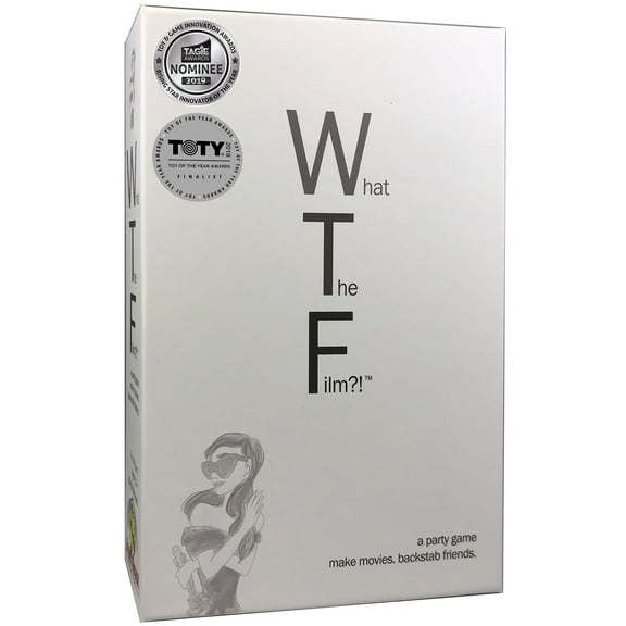 Lethal Chicken Games: What The Film?! - a Movie Pitching Party Game. Make Movies. Backstab Friends. Toy of The Year Finalist, Ages 12+