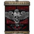 thumbnail image 1 of Lethal Threat  24 x 32 in. Radiator Snake Skull Satin Plasma Metal Sign, 1 of 1