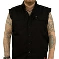 thumbnail image 1 of Lethal Threat Freedom Ain't Free Mens Button Down Sleeveless Shirt Black XL, 1 of 2