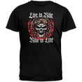 thumbnail image 1 of Lethal Threat - Live To Ride T-Shirt, 1 of 1