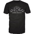 thumbnail image 1 of Lethal Threat Pistol Packing Gorilla Mens Short Sleeve T-Shirt Black XL, 1 of 2