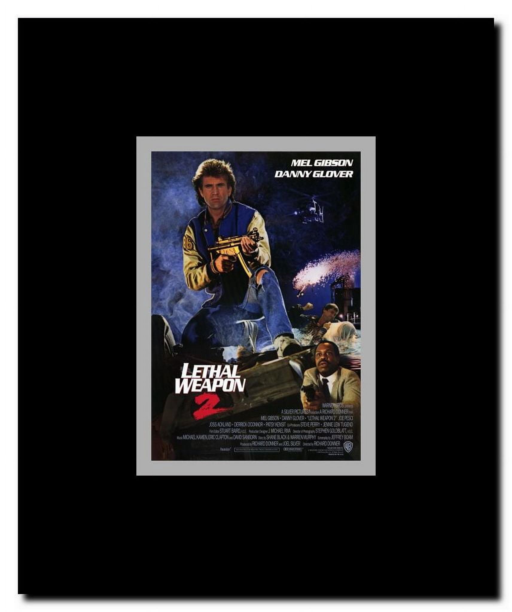 Lethal Weapon 2 Framed Movie Poster