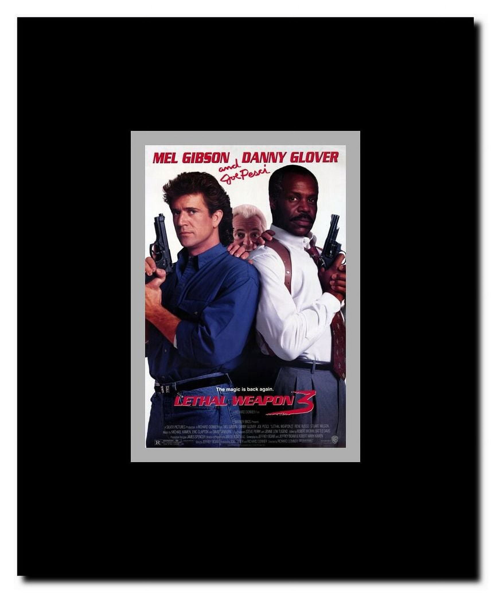 Lethal Weapon 3 Framed Movie Poster