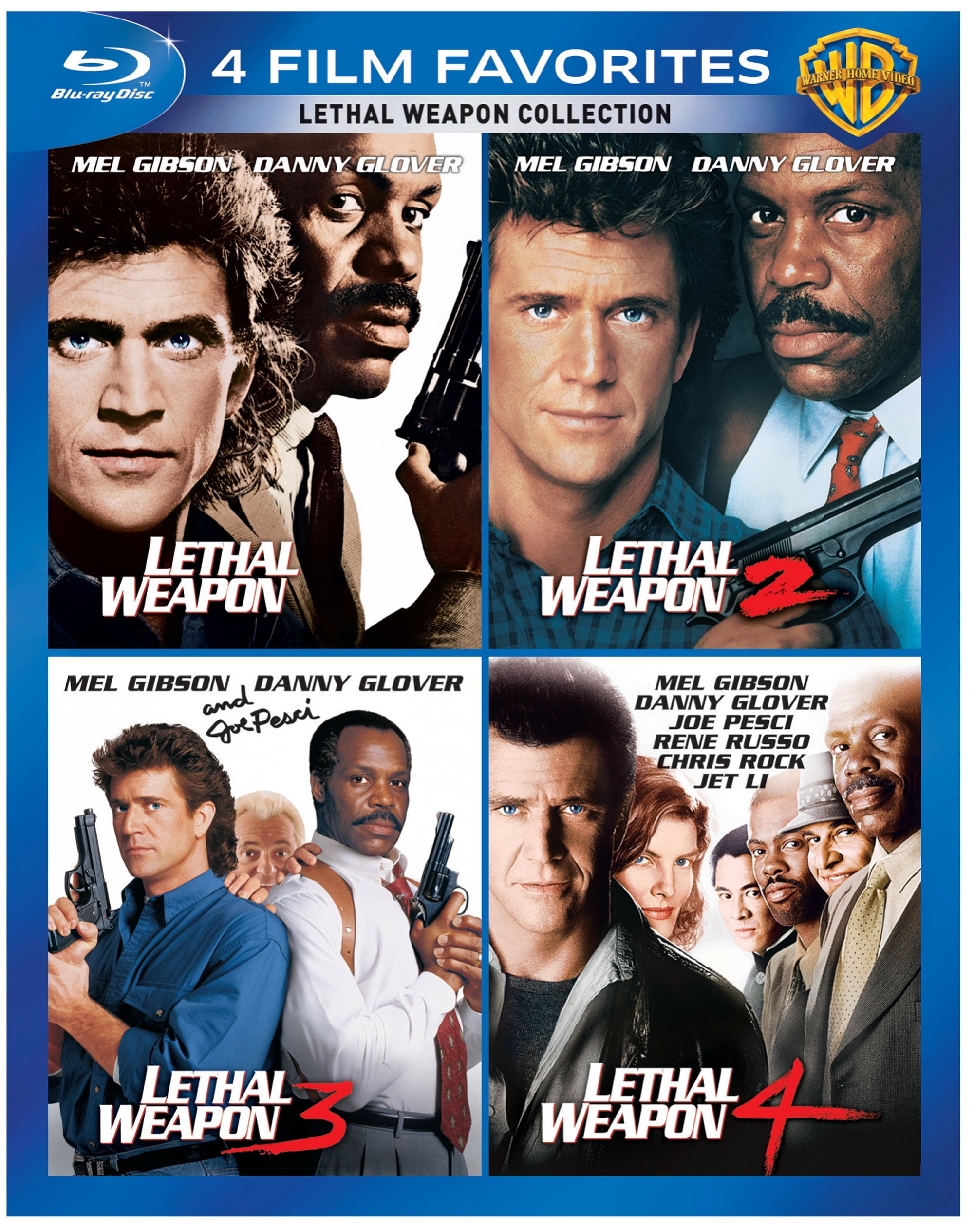 WARNER BROS. Lethal Weapon Collection (Box Set) [Blu-ray]