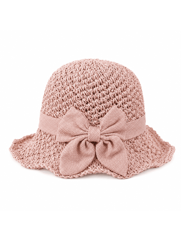 Elegant Woven Straw Sun Hat, 22-22.8 Inch Head Circumference, Lightweight Paper Straw Wide Brim Hat for Beach Travel Gardening and Daily Wear