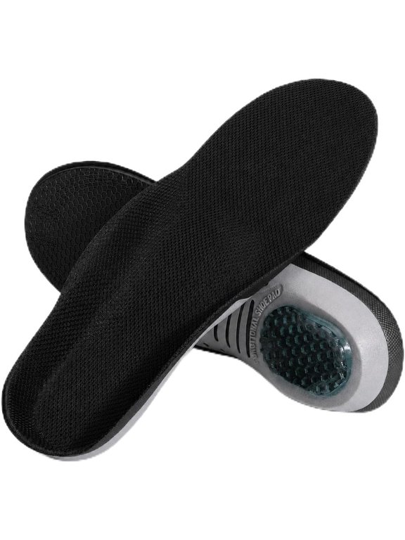 Insoles for Men, EVA Shoe Inserts with Cushioning Support, Breathable Foot Insoles for Daily Walking and Work Shoes