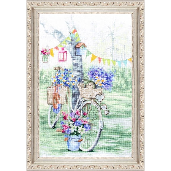 Letistitch Bike Counted Cross-Stitch Kit