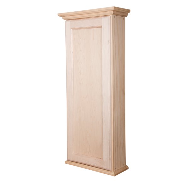 Leto On the Wall Unfinished Cabinet 43.5h x 15.5w x 4.25d