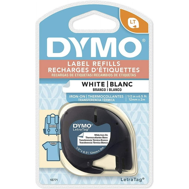 LetraTag Fabric Iron-On Labels, 0.5 LetraTag Fabric Iron-On Labels, 0.5