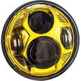 thumbnail image 1 of Letric Lighting Co LLC-CC-5G 5.75in. LED Headlight - Color Collection Wide-Array LED - Gold, 1 of 1