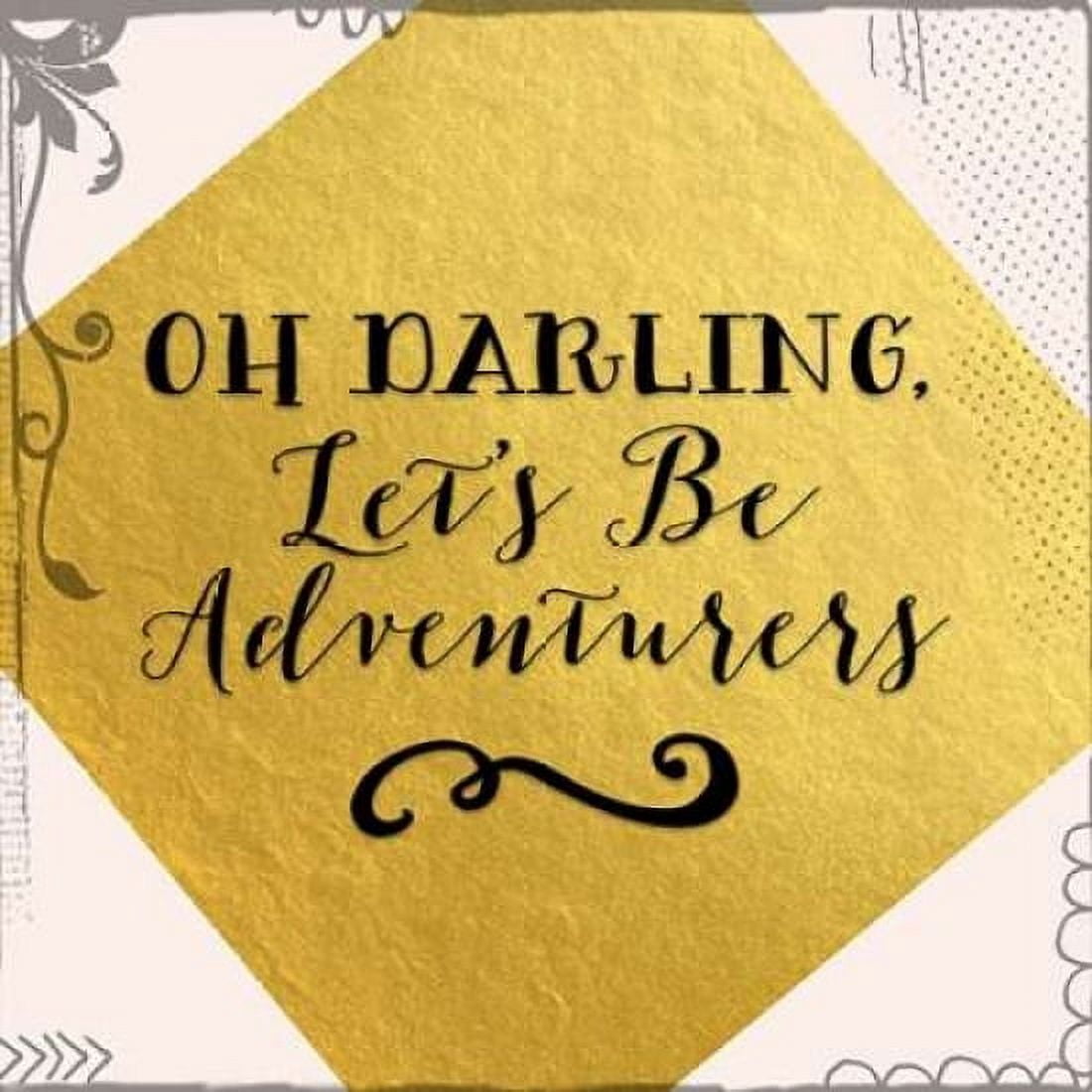 Lets Be Adventurers Canvas Art - Tara Moss (24 x 24)