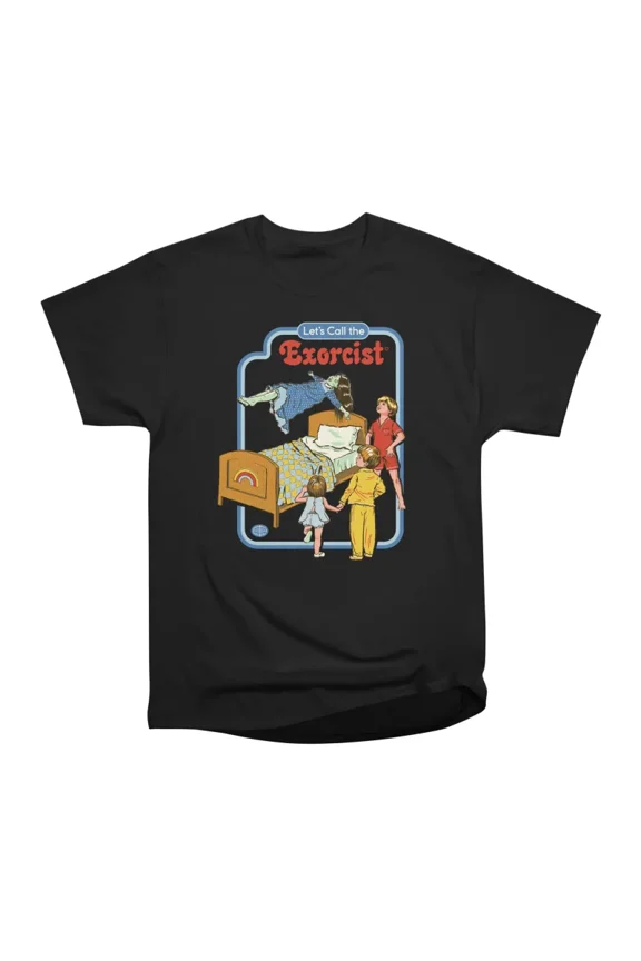 Lets Call the Exorcist White Variant T-Shirt Tee Gift For Him Merch For Her Apparel For Fr