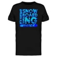 thumbnail image 1 of Extreme Skateboarding Slogan Tee Men's -Image by Shutterstock, 1 of 1