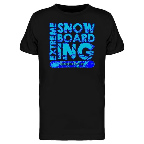 Extreme Skateboarding Slogan Tee Men's -Image by Shutterstock