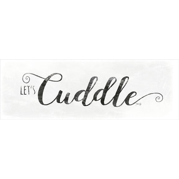 Lets Cuddle Poster Print by Marla Rae (24 x 6)