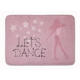 thumbnail image 1 of Let's Dance Linen Pink Machine Washable Memory Foam Mat, 1 of 4