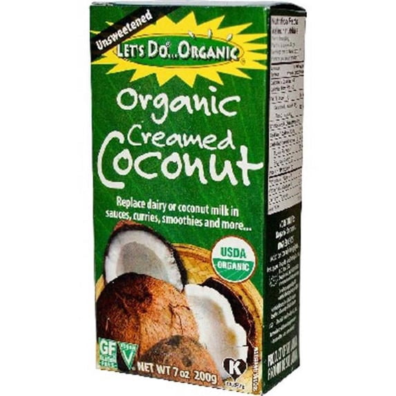 Lets Do...Organic Lets Do...Organic Creme Coconut - 6x7OZ