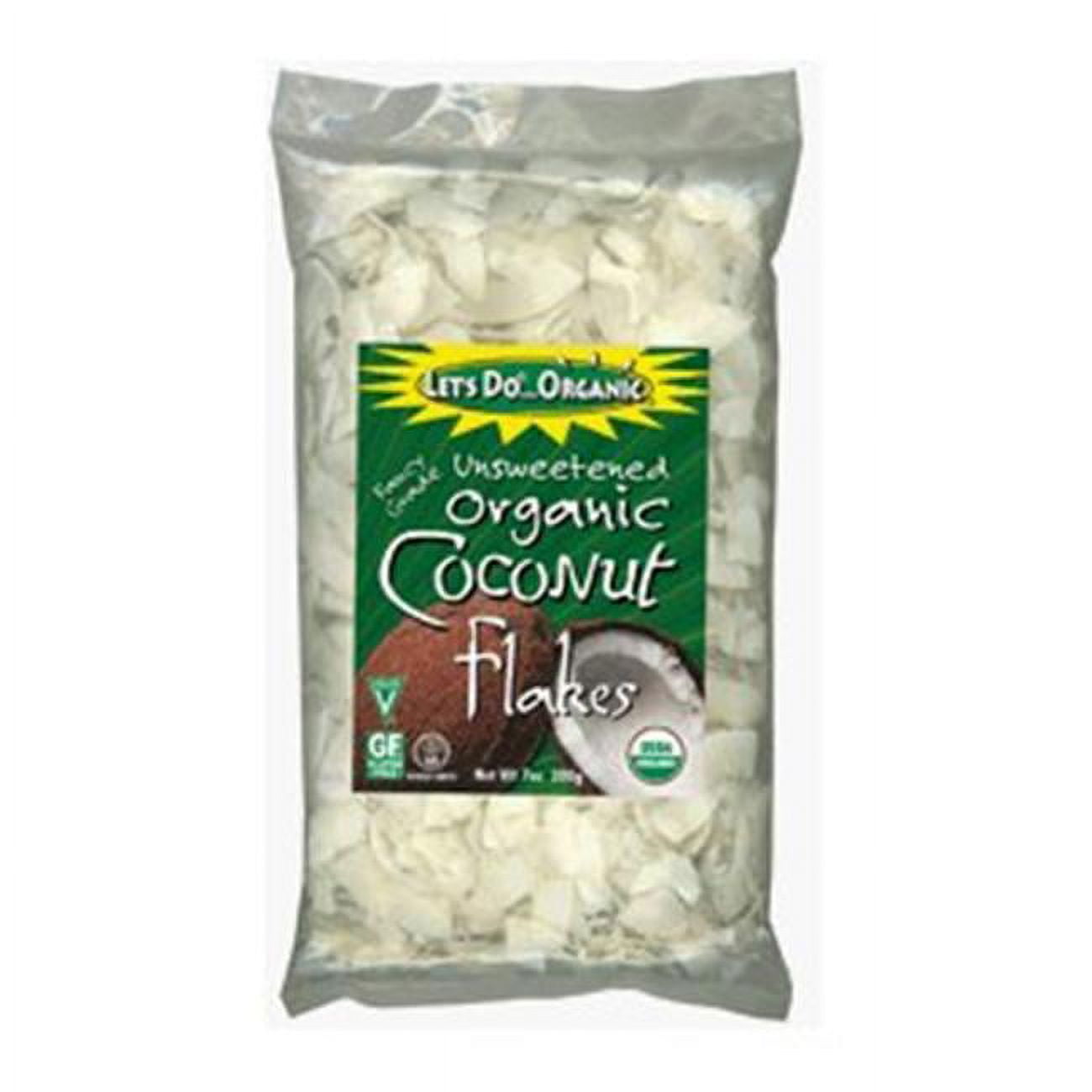 Lets Organic Coconut Flakes
