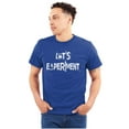 thumbnail image 1 of Lets Experiment Science Geek Flirting Men's Graphic T Shirt Tees Brisco Brands M, 1 of 6