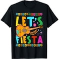 thumbnail image 1 of Lets Fiesta Funny Mexican Party Mexico Guitar Cinco De Mayo T-Shirt, 1 of 5