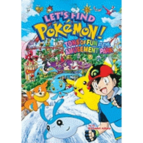 Pre-Owned Lets Find Pokmon! Tons of Fun at the Amusement Park Lets Find Pokemon Hardcover Kazunori Aihara