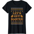 thumbnail image 1 of Lets Get Basted Funny Turkey Day Ugly Thanksgiving T-Shirt, 1 of 3