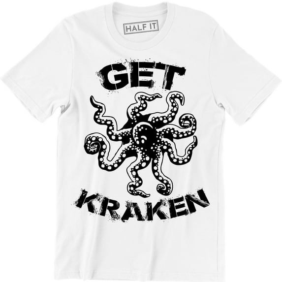 Lets Get Kraken Funny Sea Monster Mystical Magical Octopus Classic Tee Shirt