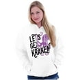 thumbnail image 1 of Lets Get Kraken Nautical Octopus Hoodie Sweatshirt Women Men Brisco Brands L, 1 of 6