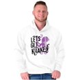 thumbnail image 1 of Lets Get Kraken Nautical Octopus Unisex Plus Fleece Graphic Hoodie Brisco Brands 2X, 1 of 5