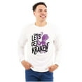 thumbnail image 1 of Lets Get Kraken Nautical Octopus Plus Size Long Sleeve Graphic Tee Shirt Brisco Brands 3X, 1 of 5
