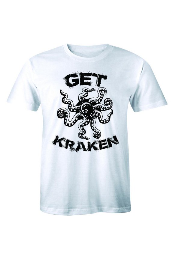 Lets Get Kraken Sea Monster Mystical Magical Octopus Classic T Shirt Tee All Size S-5XL