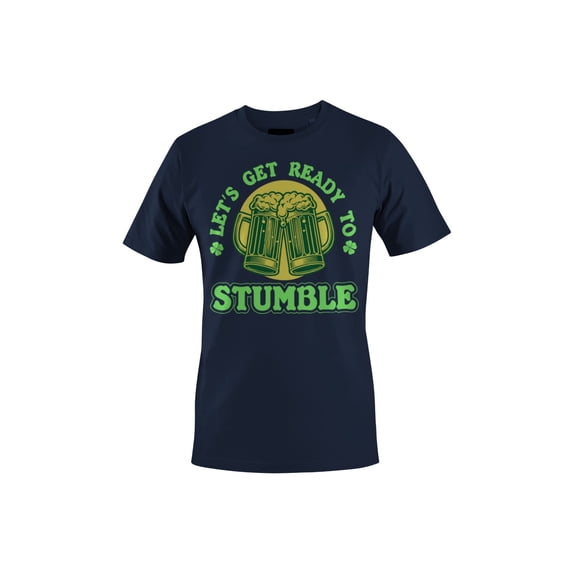 Lets Get Ready to Stumble Funny St. Patricks Day Beer Design Women's T-shirt