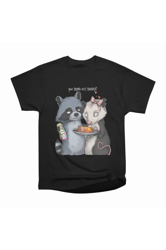 Lets Get Trashy T-Shirt Tee Gift For Him Merch For Her Apparel For Friend