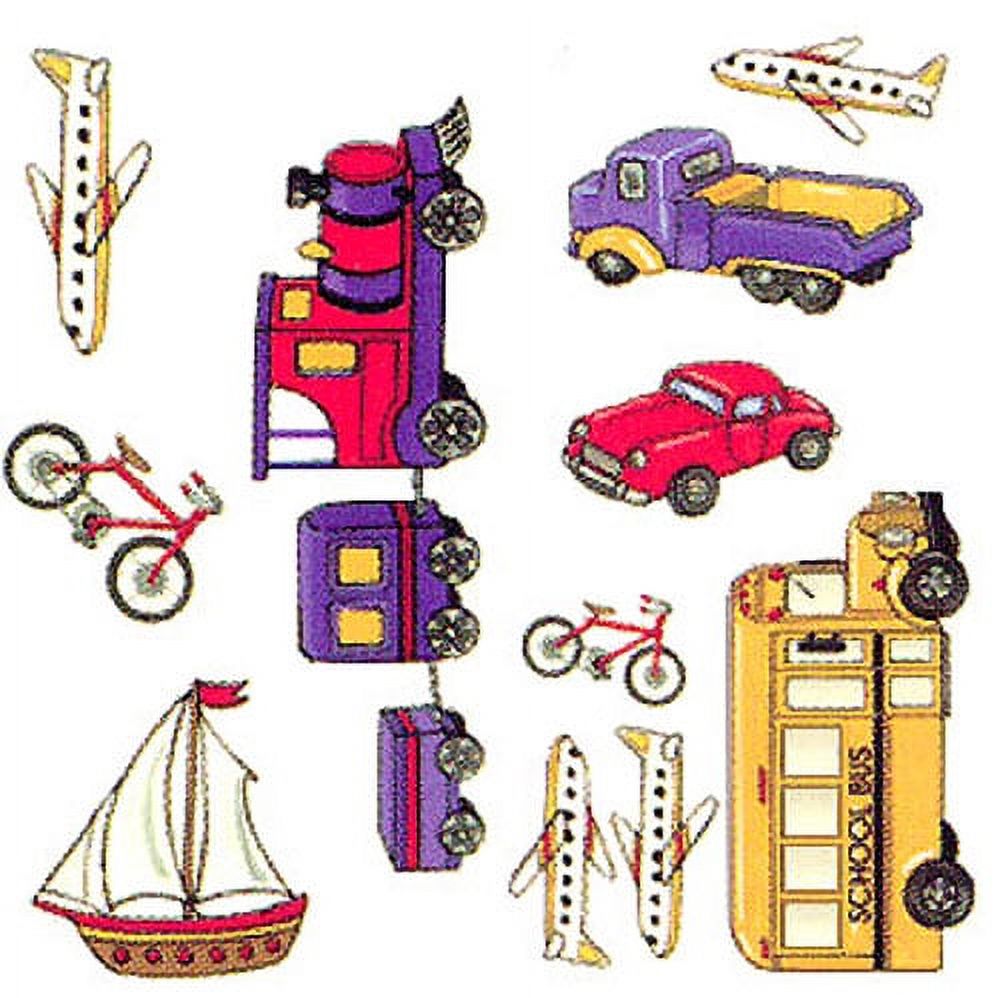 Lets Go Autos 38pc SelfStick Wall Accent Stickers Set