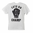 thumbnail image 1 of Lets Go Champ Shannon Cannon Briggs White Blk Short Sleeve Mens Boxer Tshirt XL, 1 of 1
