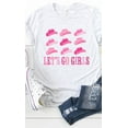 thumbnail image 1 of Lets Go Girls Cowgirl Hat Graphic Tee T-Shirt, 1 of 5