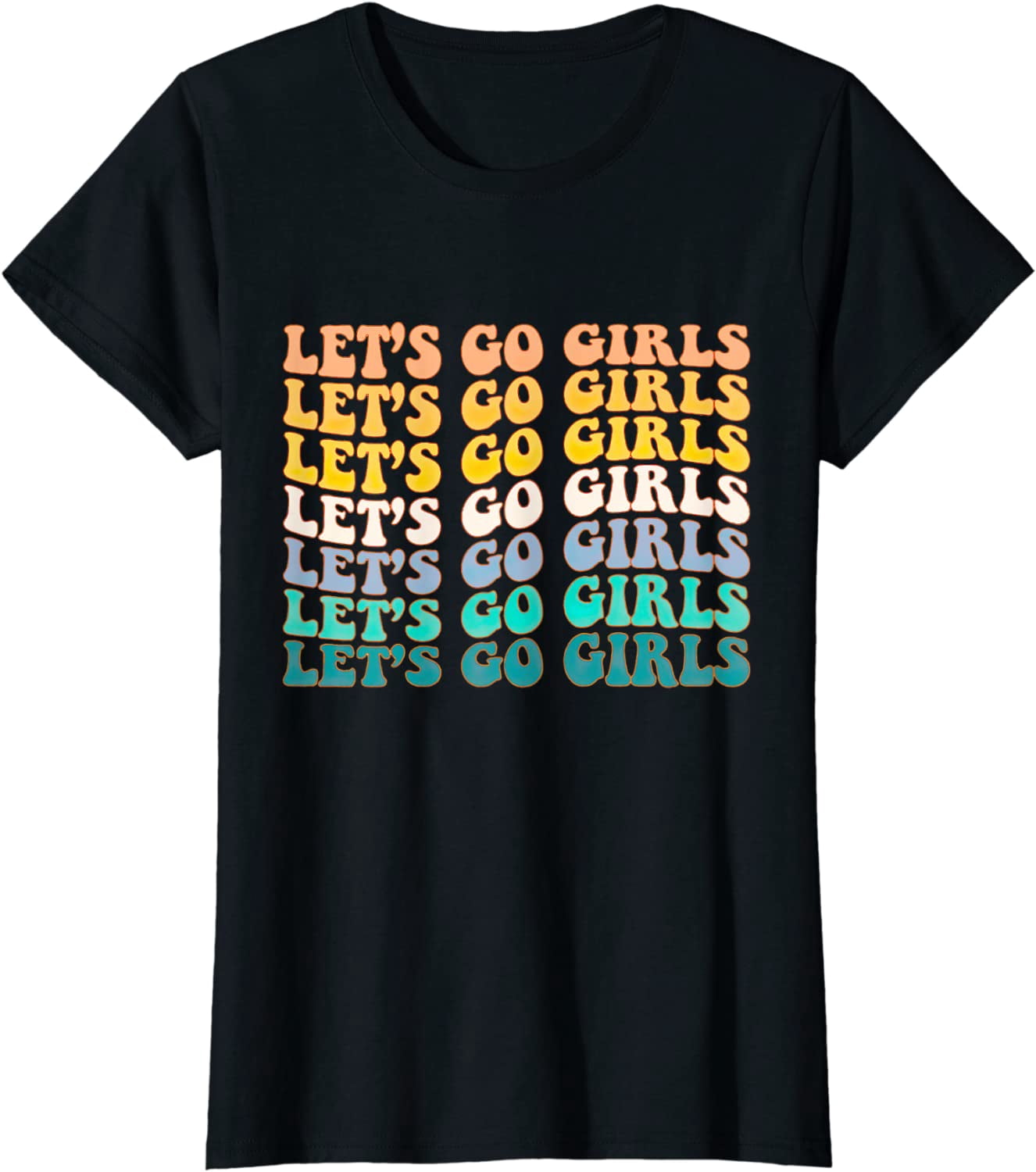 The Let's Go Girl Graphic Tee main image 1