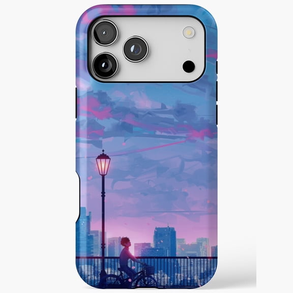 Lets Go Home Anime Scenery iPhone Case 17 11 12 13 14 15 16 Pro Max up to size 5XL