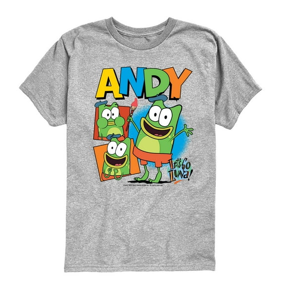 Lets Go Luna - Andy - Toddler And Youth Short Sleeve Tee