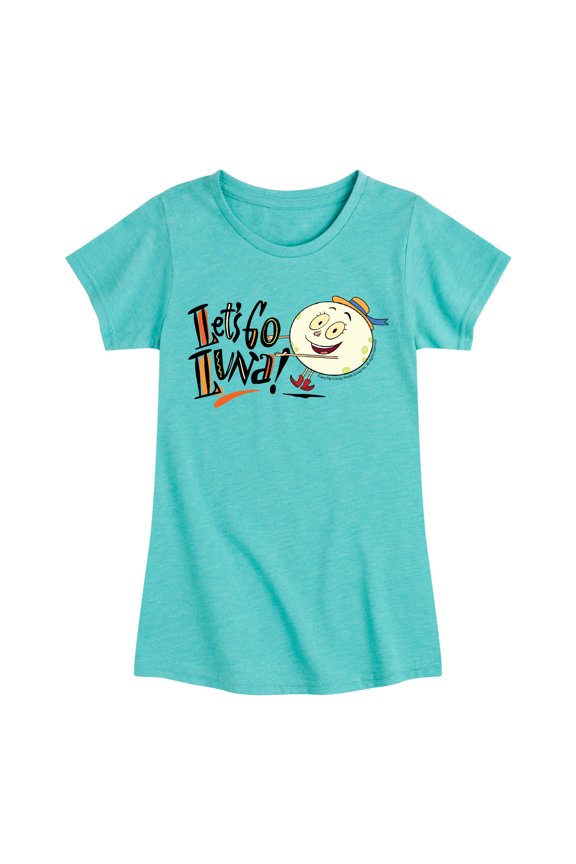 - Luna Logo  - Toddler And Youth Girls Fitted Short Sleeve Tee