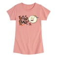 thumbnail image 1 of Lets Go Luna - Luna Logo  - Toddler And Youth Girls Fitted Short Sleeve Tee, 1 of 4