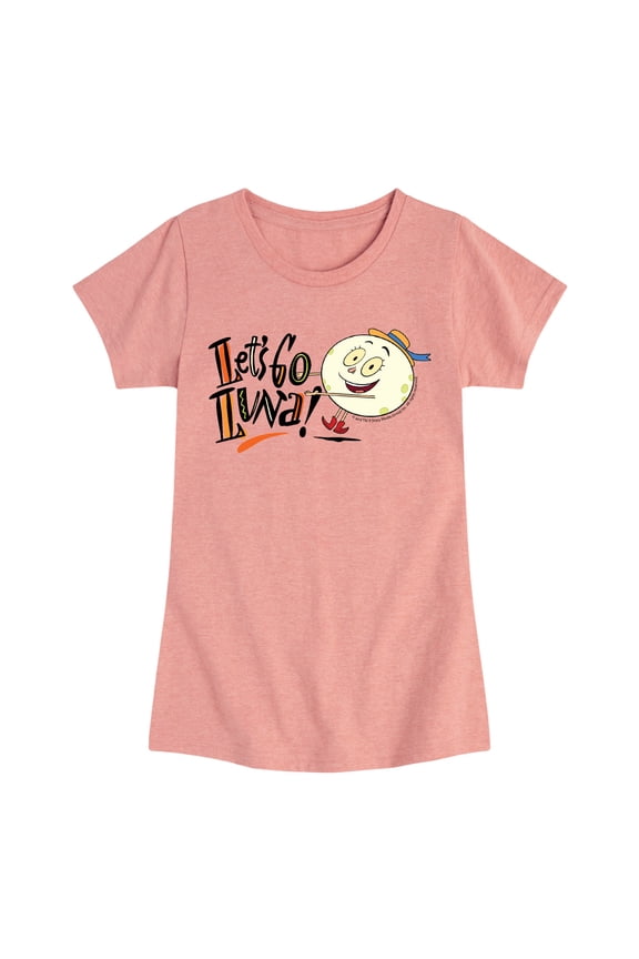 - Luna Logo - Toddler And Youth Girls Fitted Short Sleeve Tee