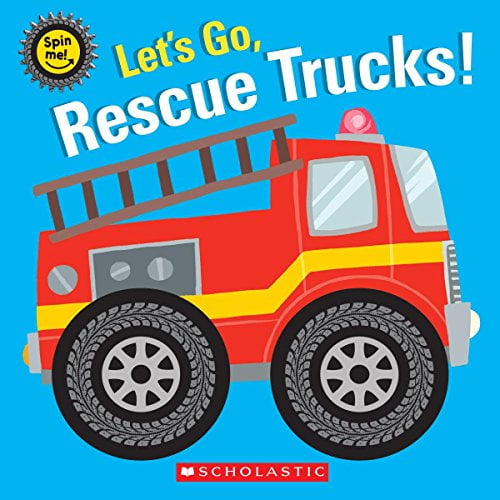 Pre-Owned Let's Go, Rescue Trucks! (Board book) 1338256807 9781338256802